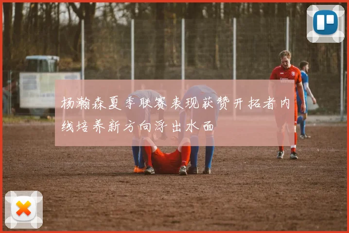 杨瀚森夏季联赛表现获赞开拓者内线培养新方向浮出水面